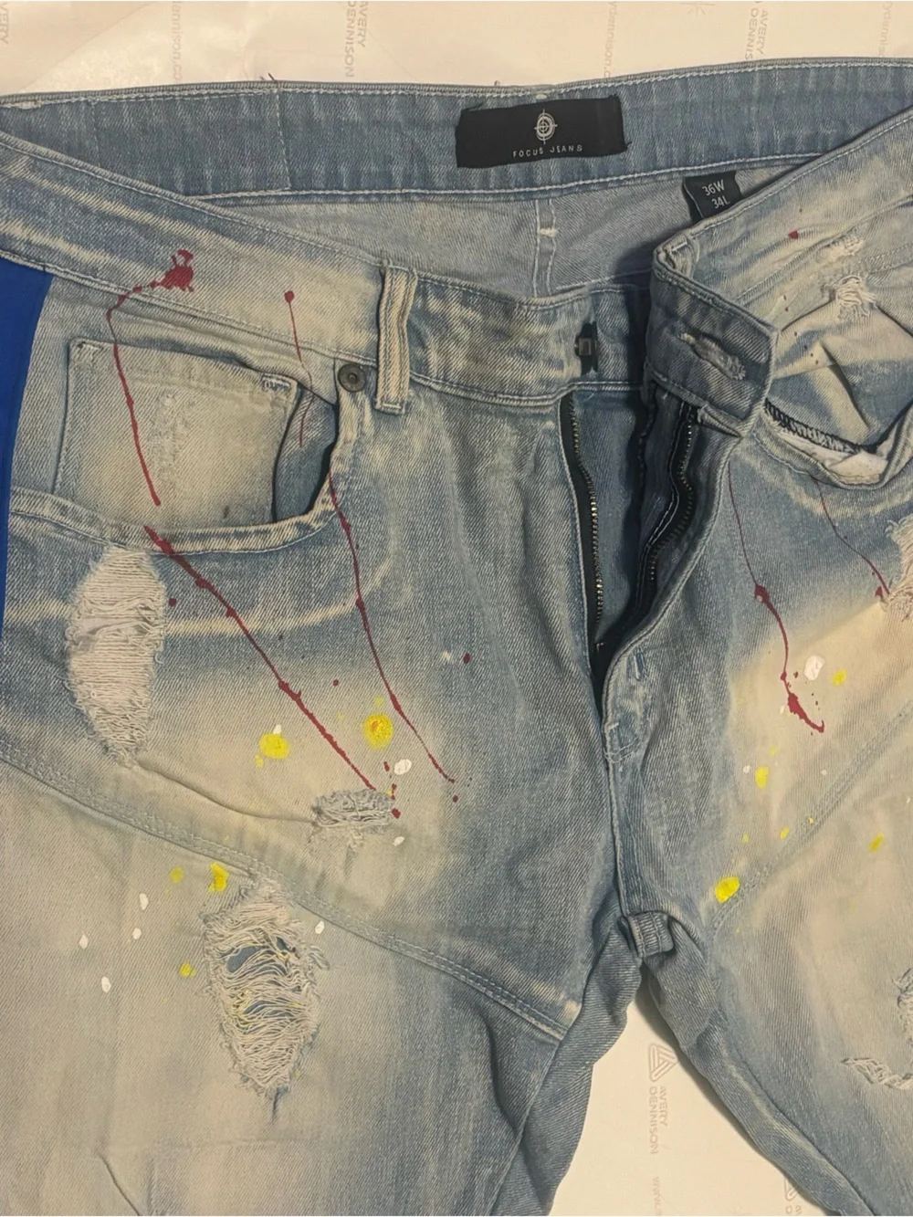 Focus Jeans light blue